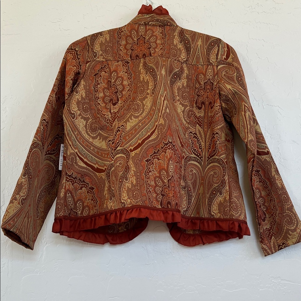 New Alex Ku Ruffle Jacket - Picture 3 of 7